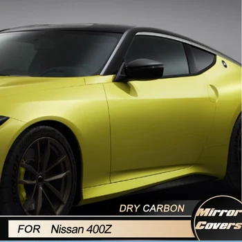Avto Ogledala Zajema Kape za Nissan 400Z 2023 Dodaj Na Dirke Strani Rearview Mirror Kape Lupini Dodatki, Suho Ogljikovih Vlaken