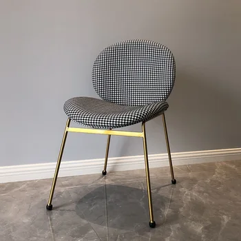 minimalističen Stoli Jedilnico tla ergonomska Oblikovalec Stoli Jedilnico Zlato Zunaj sillas par comedor Pohištva za kuhinjo TT