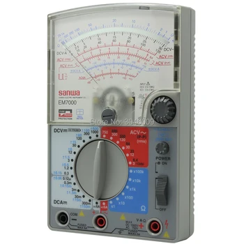 EM7000 Analogni Multitesters/FET Tester Visoko občutljivost za merjenje nižje kapacitivnosti