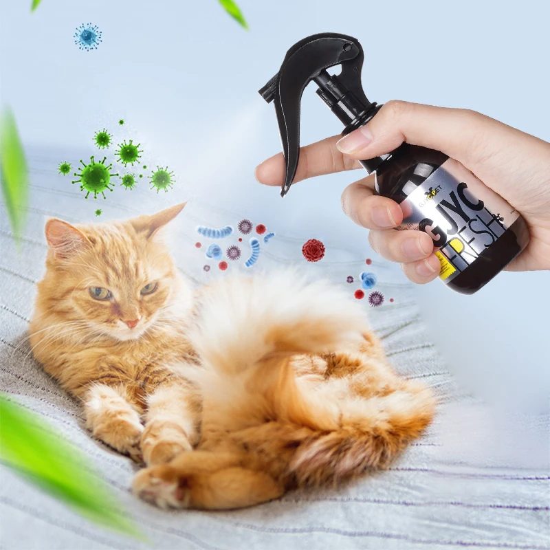 100 ML Pes, Mačka Dezodoriranje Spray Za hišne živali Z Varnostno Zaklepanje Design Pet Tekoče Parfum Spray Dolgotrajno Pet Parfum, Deodorant