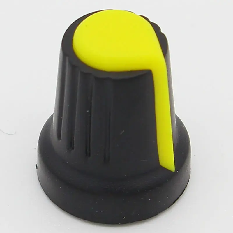 12pcs Potenciometer gumb stikala (skp breskev srce gumb različnih barvah) premer 6 mm premera 15 mm * 17 mm