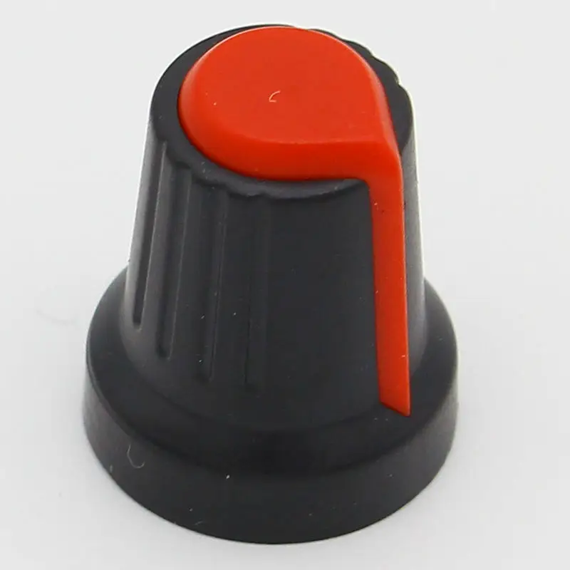 12pcs Potenciometer gumb stikala (skp breskev srce gumb različnih barvah) premer 6 mm premera 15 mm * 17 mm