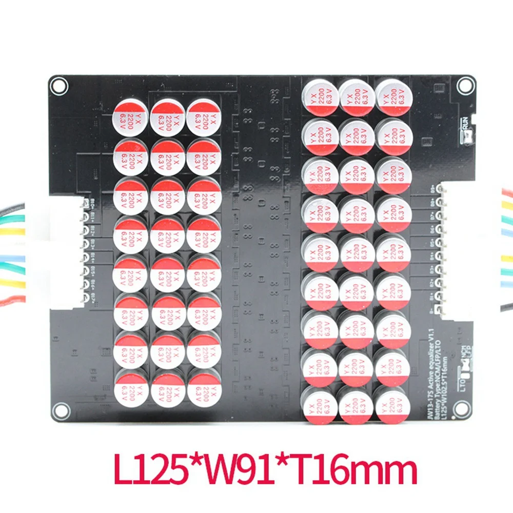 16S 5A Bilance Li-Ion Lifepo4 Lto Aktivno Litijeva Baterija Izenačevalnik Balancer Ploščo Kondenzator 48V 60V 16S