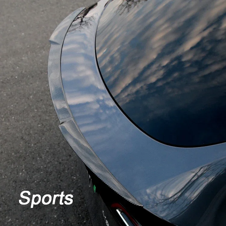 1Pcs Avto Zadnji Odbijač Spojler Krilo Rep Spojler Zadaj Prtljažnik Splitter Difuzor Za Tesla Model Y Sport Modeli