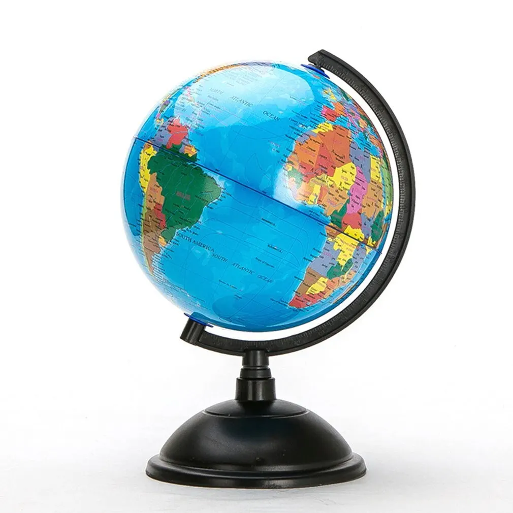 20 cm Beli Svet, Zemljevid, Globus z Vrtljivo Stojalo Geografija Izobraževalne Igrače Izboljšanje Znanja Zemlje in Geografija angleščina Vroče