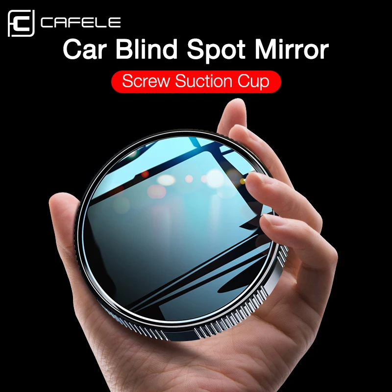 2pcs Avto Rearview Mirror Pomožne Blind Spot Ogledalo 360 Stopnja širokokotni Auto Krog Okvir Ogledala priseska