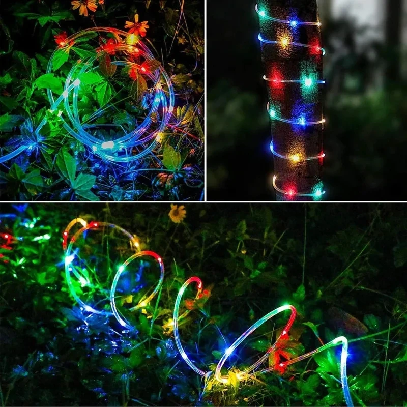 300LED Sončne Vrv Trak Svetlobe na Prostem Nepremočljiva Pravljice Light Strune Božični Dekor za Vrt, Travnik Drevo Dvorišče Ograjo Poti
