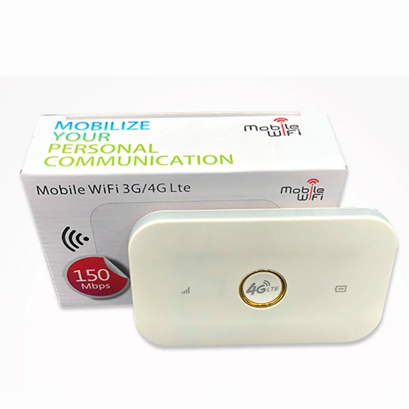 4G LTE MIFI 150Mbps Brezžični Usmerjevalnik Mobilni Wifi 1500Mah Wifi Mobilne dostopne točke 3G 4G Usmerjevalnik Z Režo za Kartico SIM