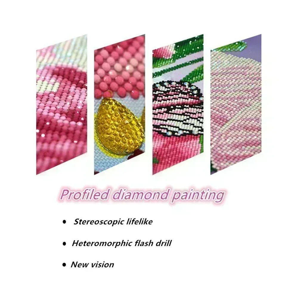5D Diamond slikarstvo za dekoracijo doma, 5D, DIY, Križ slikarstvo, pokrajina, wall art, poln krog vaja, vezenje