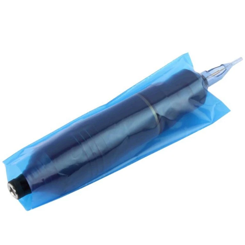 63HC 200pcs Tatoo Posnetek Kabel Rokavi za Enkratno uporabo Plastičnih Higieno Pralni Kritje Vrečko