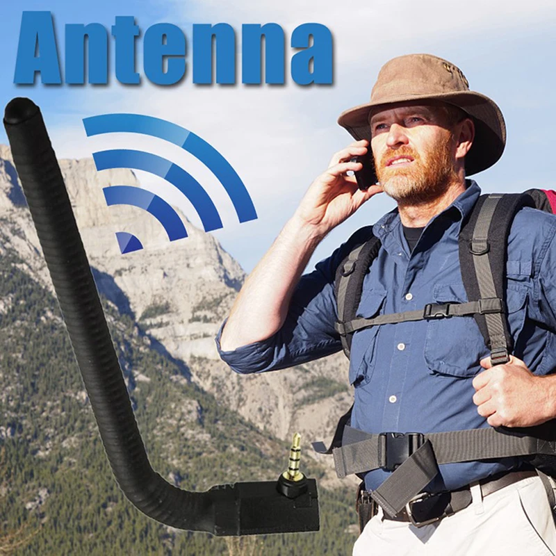 6dBi Mobilni Telefon Signal Booster Antena Prenosni Telefon Signal Opremo Prenosna Antena za 3,5 mm Jack Signala Ojačevalnika Telefon Orodje
