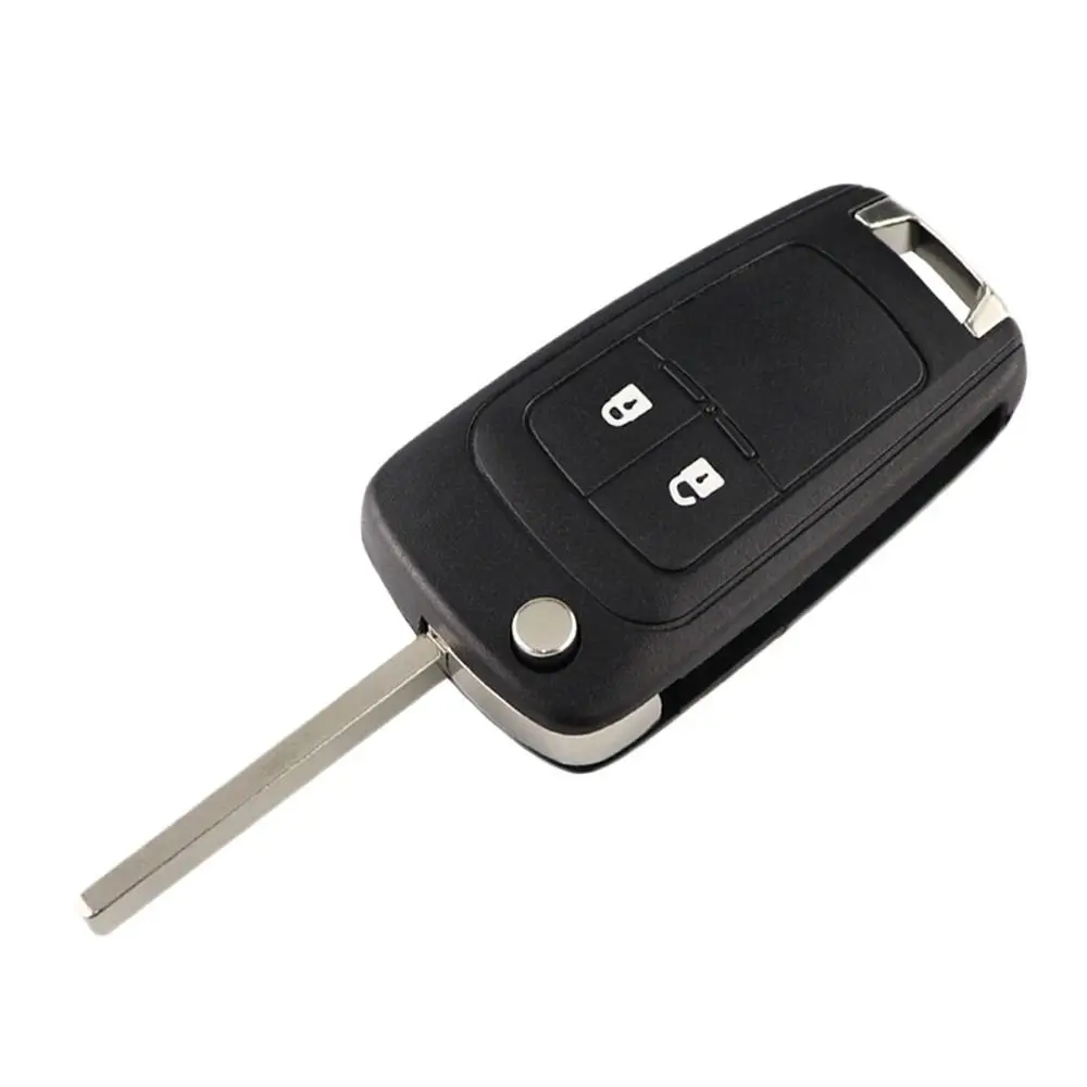 ABS Zložljiv Ključ Primeru, dodatna Oprema Lahka Teža 2/3/4/5 Gumbov Tipka Lupini Primeru Zamenjave Daljinsko Ključno Polje za Buick/Opel Avto