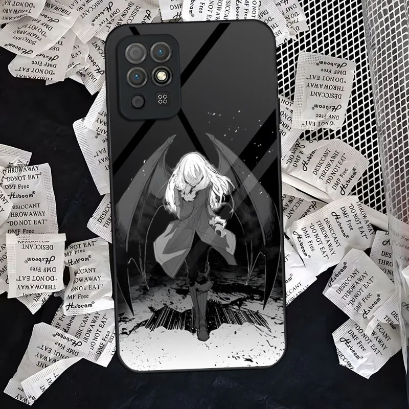 Anime Reincarnated Kot Sluzi Primeru Telefon Za Huawei P50 P40 P20 P9 P30 Smartp Ž Pro Plus 2022 2023 Kaljeno Steklo Pokrova