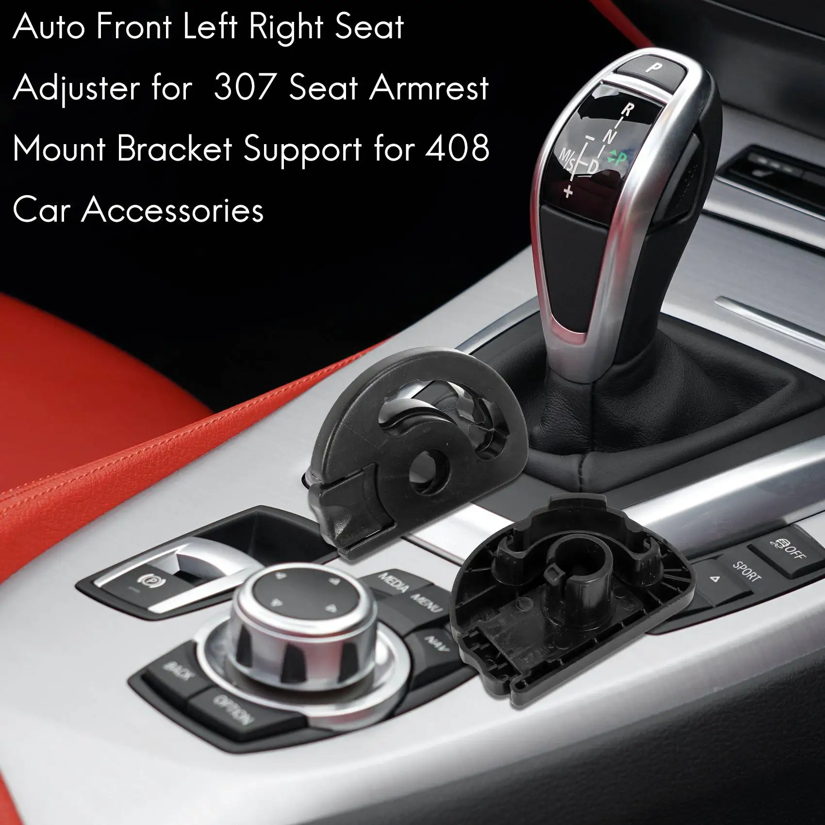 Auto Levi Sprednji Desni Sedež, sredstvo za Uravnavanje za Peugeot 307 Sedež Armrest Vesa Podpora za Picasso Triumph 408 Avto Dodatki