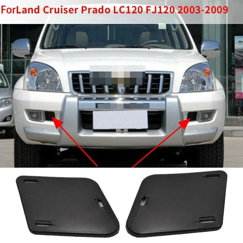 Avto Prednji meglenki Strani Opno Kritje za Toyota Land Cruiser Prado LC120 2003-2009