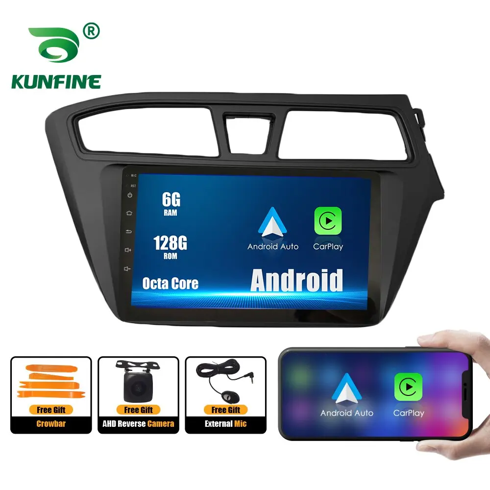 Avto Radio Za HYUNDAI I20 2014-2018 2Din Android Jedro Octa Avtomobilski Stereo sistem DVD GPS Navigacija Predvajalnik Večpredstavnostnih Android Auto Carplay
