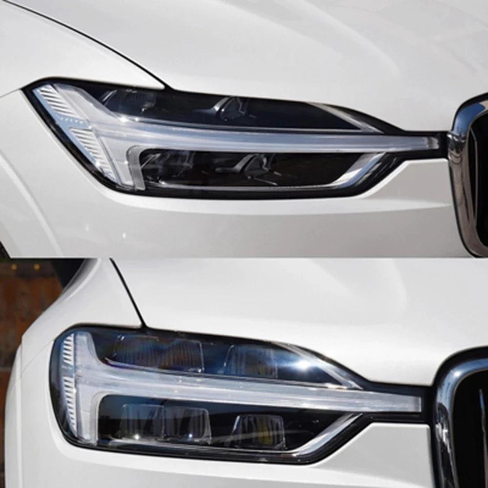 Avto Sprednji Desni Pregleden Lampshade Vodja Svetlobe Pokrov Žarnice Senco Smerniki Lupini Kritje za Volvo XC60 2018 2019 2020