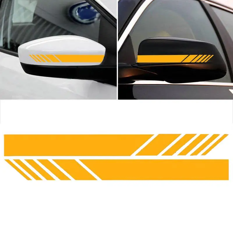 Avto Styling Rearview Mirror Nalepke za Hyundai Solaris elantra Sonata i30 Elantra Naglas ix35 Santa Fe i40 Creta