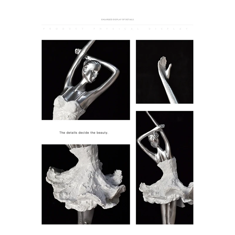 Baletni Plesalec Nordic-Slog Namizno Dekoracijo Sodobno Opremo Doma Svetlobe Luxury Art Urad Vina Kabineta, Dekoracijo
