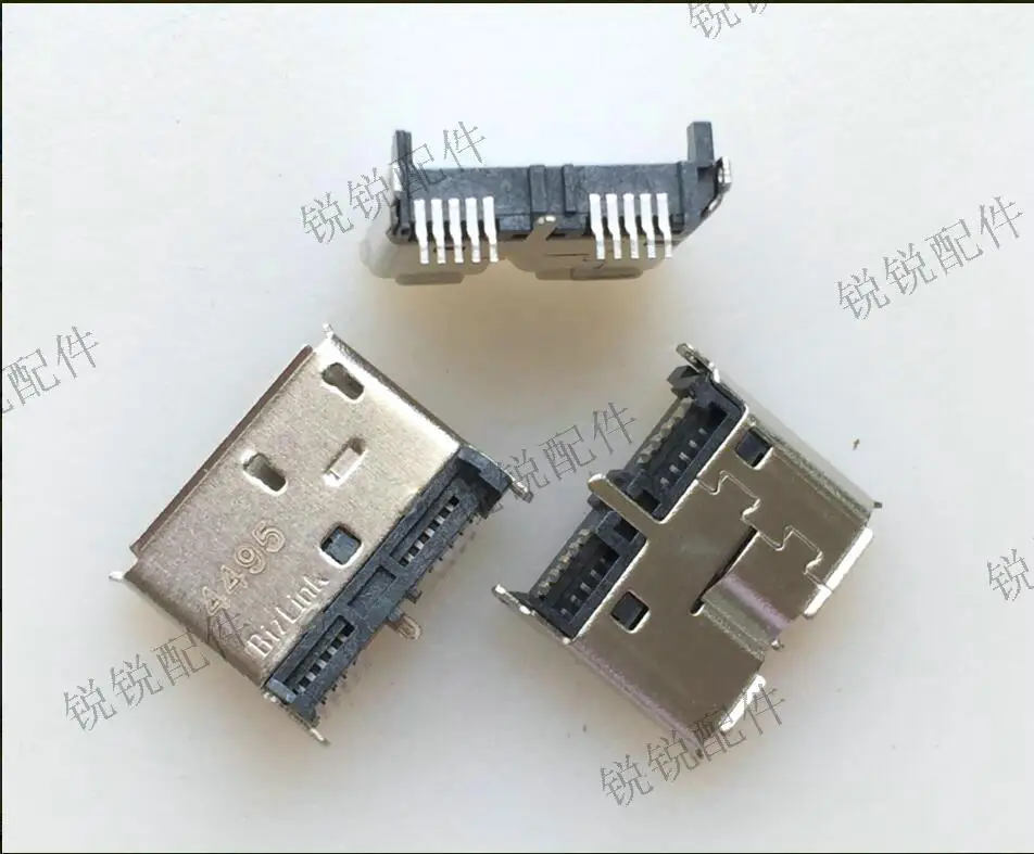 Brezplačna dostava Za vertikalni priključek MIKRO USB 3.0 ženski 10P navpično palico višina USB 3.0 prenosni trdi disk za stojalo
