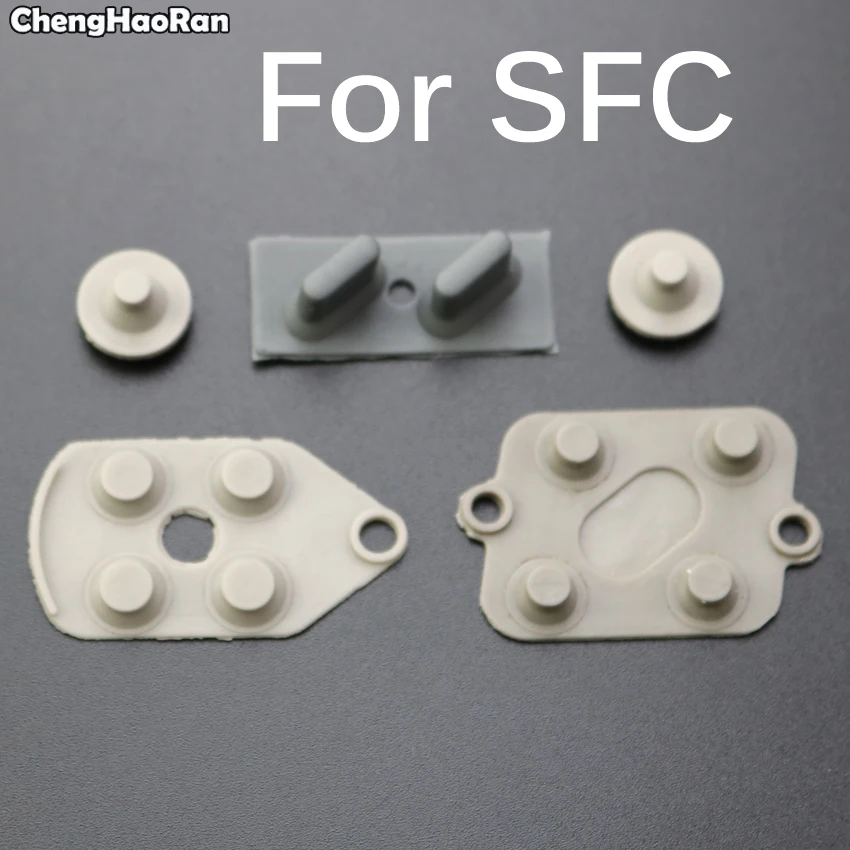 ChengHaoRan Za SFC Prevodni Gumijasti Silikon Blazine Krmilnik Popravila Za Super Nintendo SNES za SFC 1set