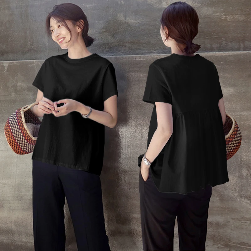 Dekleta Modni Preplete Majice za Ženske Obleke, Ženski Gospe Priložnostne Oblačila Zdrobljen Kodo Potrditev Fy1469