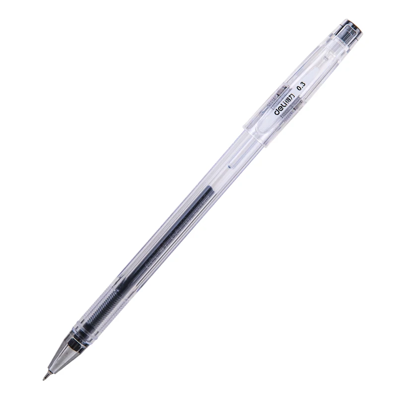 Deli 3pcs 0,3 mm, Črne Gel Peresa Urad Pero Študent Šolske Potrebščine Tiskovine Za Pisanje kakovostnih Pen Podpis Pero
