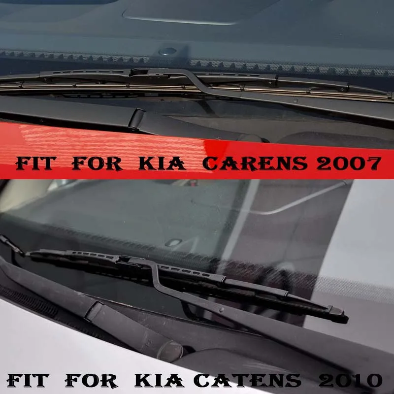 EALEN Za Kia Carens Rondo 2012 2011 2010 2009-2006 vetrobranskega stekla Originalno dodatno Opremo 1Set Gume, Avto Prednji Brisalec Rezilo Komplet