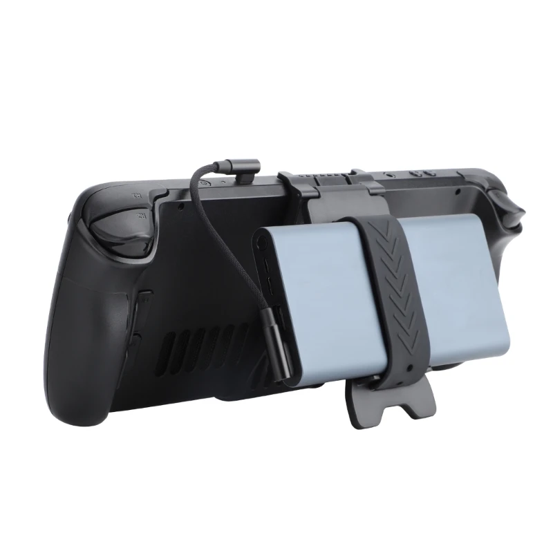 Gamepad Stand za Pare-Deck Nosilec z Močjo Objemka Gaming Pripomočki