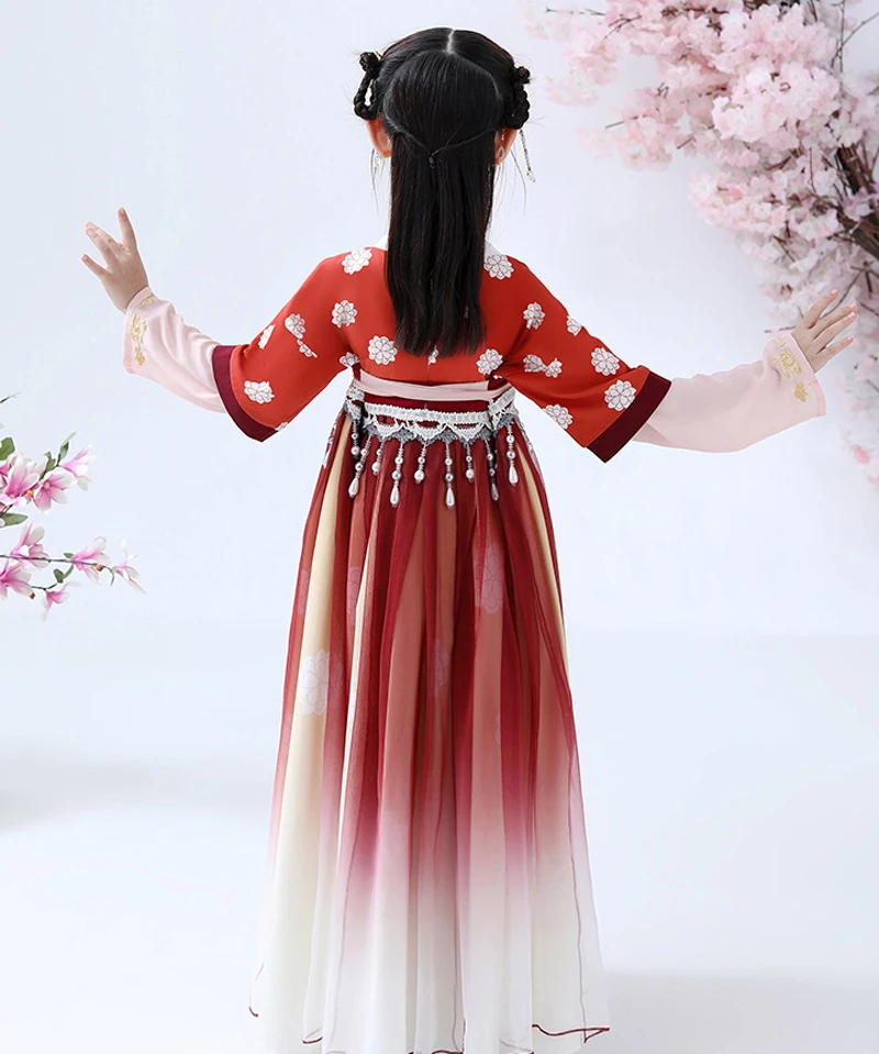 Hanfu Dekleta Kitajski Folk Dance Kostumi Stari Cosplay Tradicionalno Kitajsko Obleko Fazi Pravljice Uspešnosti Fotografija Kostum