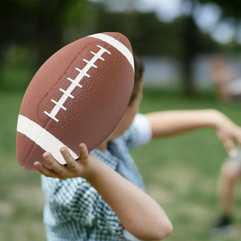 High School Football Non-Slip Ameriški Sintetičnega Usnja Nogometne Žoge Na Prostem Lepljivi Footballs Za Otroke Letnik Footballs