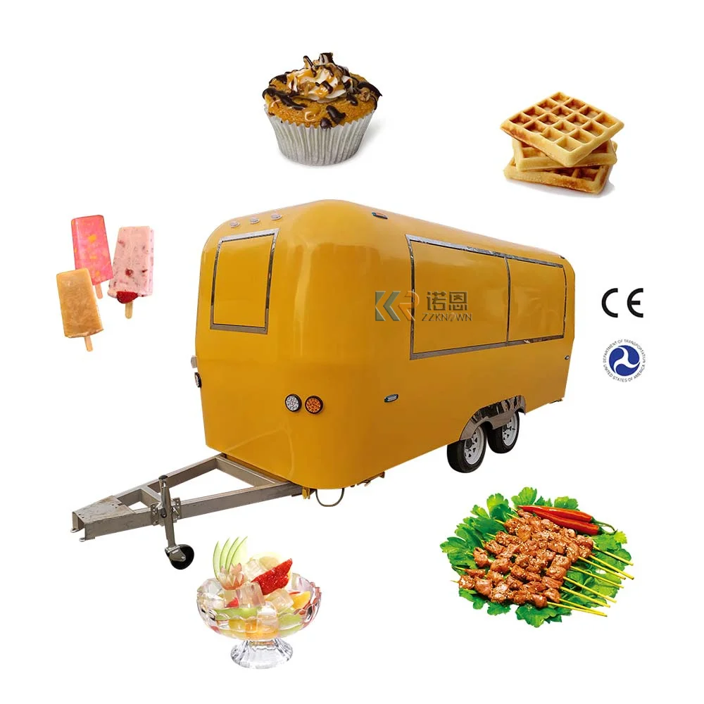 Hitro Ulica Hrane Van Prikolica Za Prodajo Hrane, ki Potujejo Tovornjak Mobilne Hrane Prodajni Tovornjak Za Prodajo ZDA