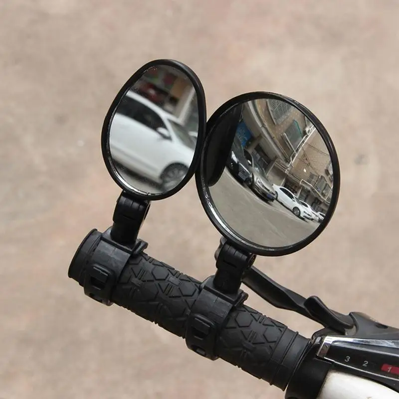 Kolo Mini Krmilo Rearview Mirror Nastavljiv HD Shockproof Konveksno Ogledalo Združljiv Z Gorskimi Kolesi Skuterjev In Motornih