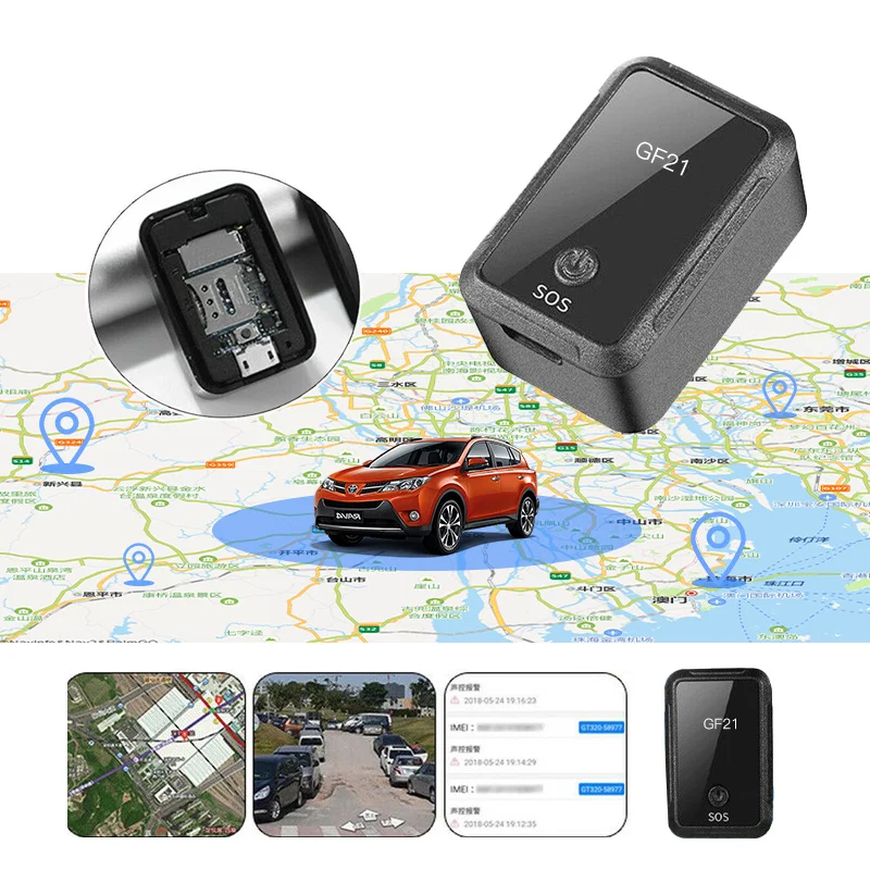 Mini GPS Tracker GF07/GF09 Anti-izgubljeno Mesto Napravo za Sledenje za hišne živali, Starejše Ljudi, Sledenje v Realnem Času Psa Gps