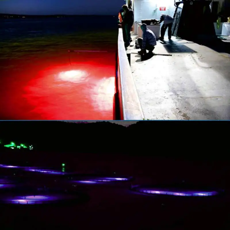 Mini Podvodni Ribolov Atrakcija Lučka Lure Deepwater LED Utripa Ribiška Noč Svetlobe Lignji Vabe Vab Močno Luč