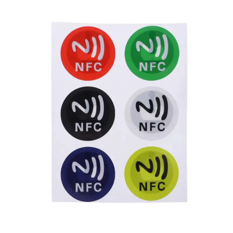 Nepremočljiva PET Materiala NFC Nalepke Pametne Lepilo Ntag213 Oznake Za Vse Telefone