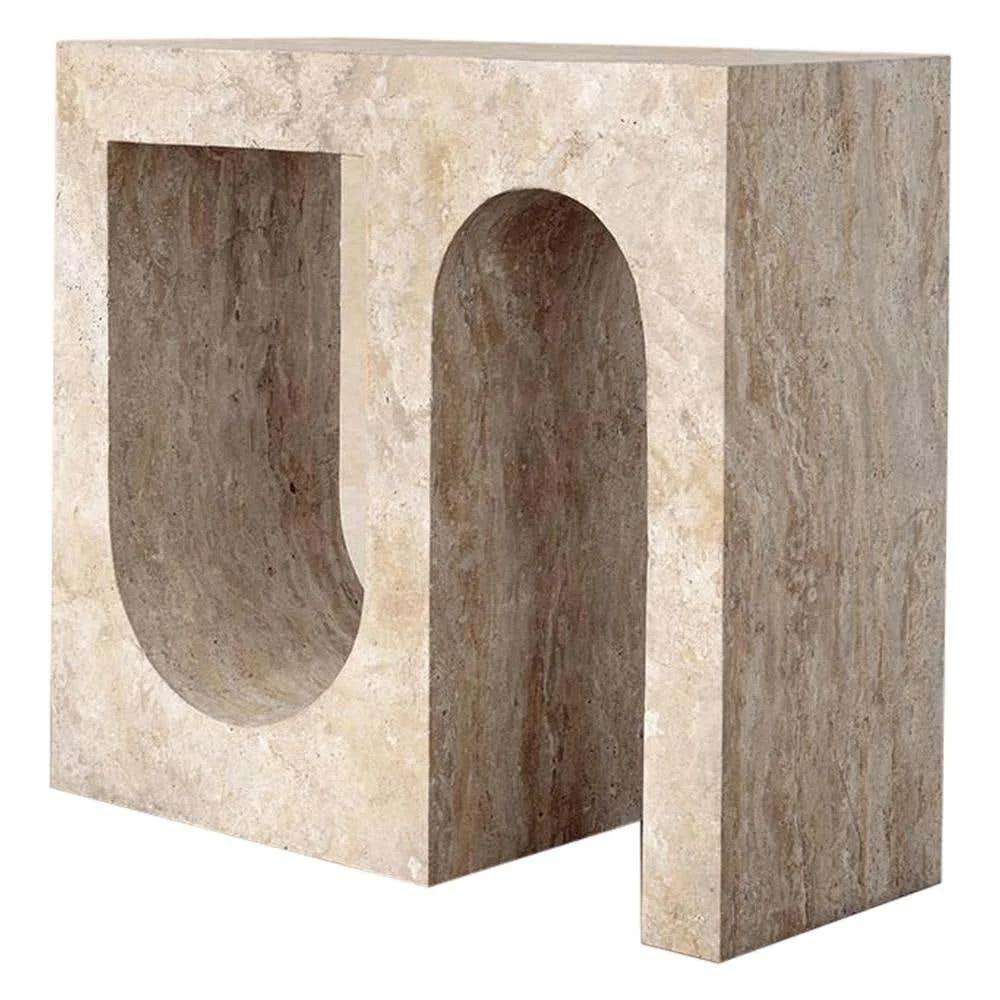 Nordijska nov slog hodnik konzole mize dnevno sobo sodoben bež kamna, travertin naravnega marmorja trgovina prilagajanje