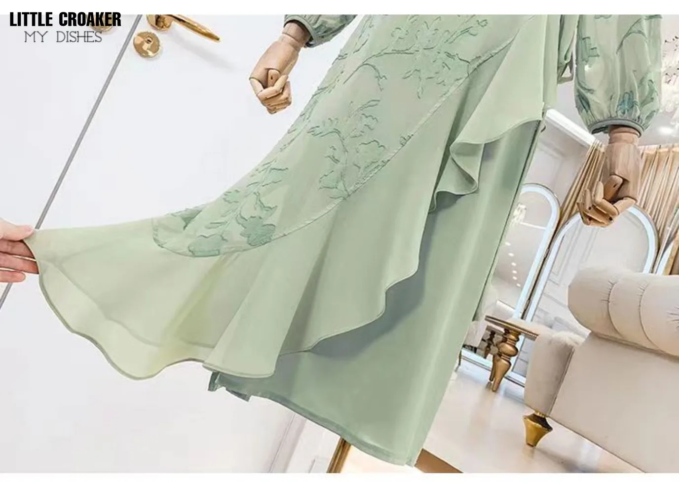Novi Kitajski Stil Oblačenja Ženska Retro Elegantno Zelena Qipao Cheongsam Xxl Vestido Letnik Kitajski Qipao Obleke za Ženske Dolgo