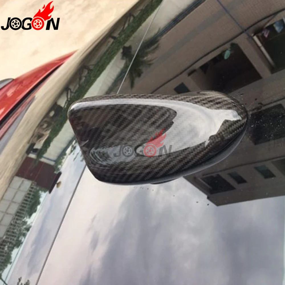 Ogljikovih Vlaken Za Alfa Romeo Giulia 952 2016-2019 Avto Styling Strešne Antene Antene Nalepke Kritje Shark Fin Okraskov