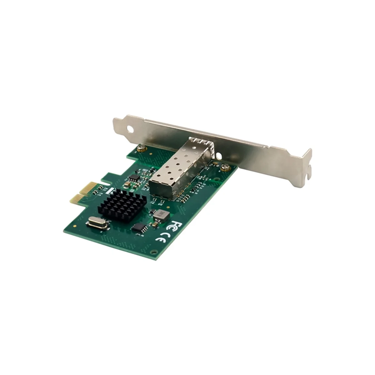 PCIE X1 Gigabitno mrežno Kartico PCI-Express Kartico Riser BCM5720 En Optični Port Gigabit Vlaken Strežnik Omrežje