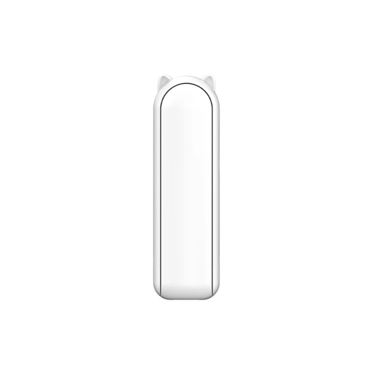 Prenosni Ventilator, Mini Držite Z Roko Ventilator USB 1200MAh Polniti Ročno Majhen Žep Ventilator z Močjo Banke,Bela