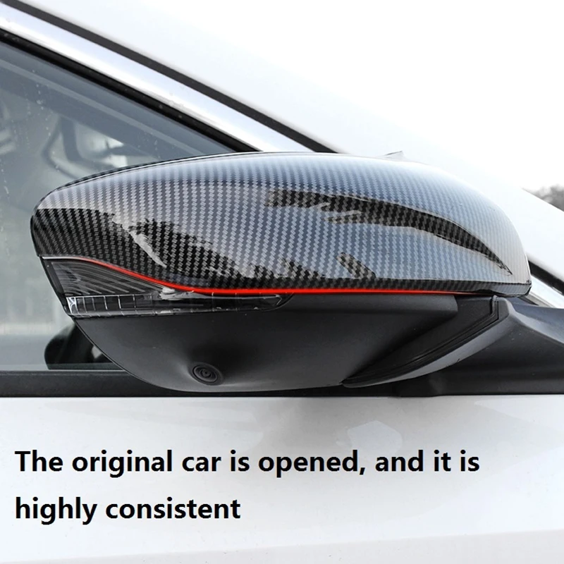 Rearview Mirror Kritje za 5 MG MG5 2021 Avto Strani Vzvratnega Ogledala, Pokrov Trim Dekorativni Dodatki, iz Ogljikovih Vlaken