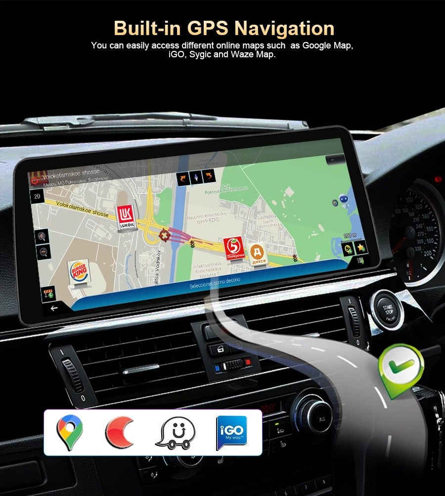 RUISO Android avto Avdio predvajalnik Za BMW 7 Series F01 F02 2009-2012 avto dvd, radio, gps, vse v enem multimedijski predvajalnik monitor 4G
