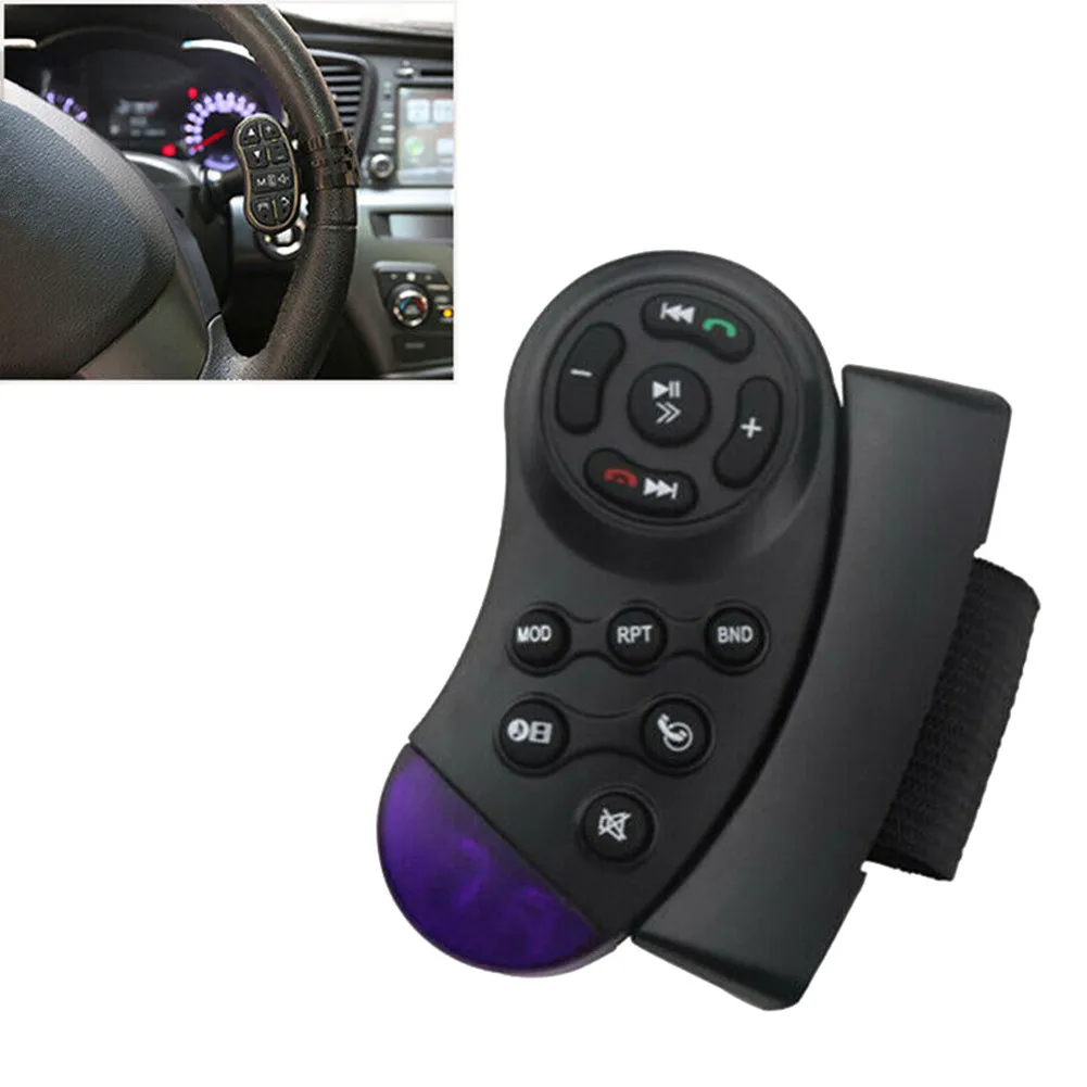 Stikalo za Daljinski upravljalnik Brezžični Avto, dodatna Oprema Za Multimedijski Predvajalnik, je Za Radio Vozila Stereo Gumb ABS New Visoke Kakovosti