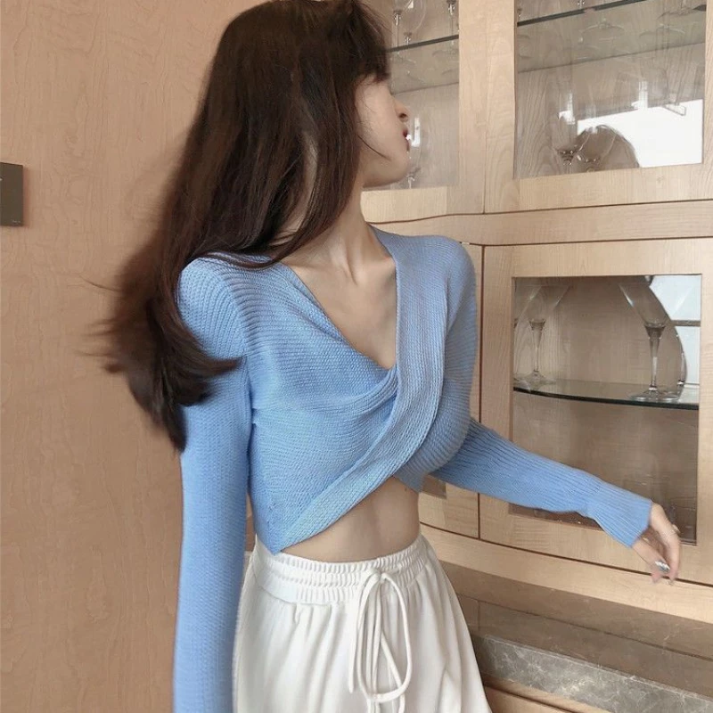 T-majice Ženske Nepravilna Oblika Rastlinske Slim Sexy Vročih Deklet Vse-tekmo korejskem Slogu Pletenje Prosti čas Sladko Ustvarjalnost Pomlad Priljubljen