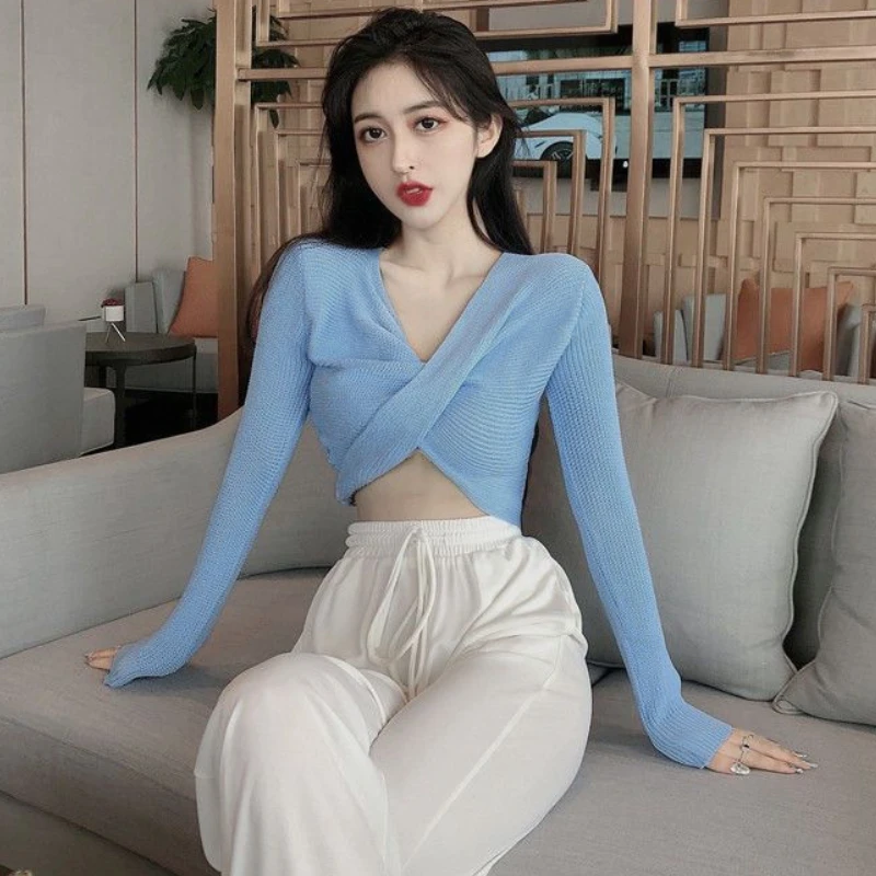 T-majice Ženske Nepravilna Oblika Rastlinske Slim Sexy Vročih Deklet Vse-tekmo korejskem Slogu Pletenje Prosti čas Sladko Ustvarjalnost Pomlad Priljubljen