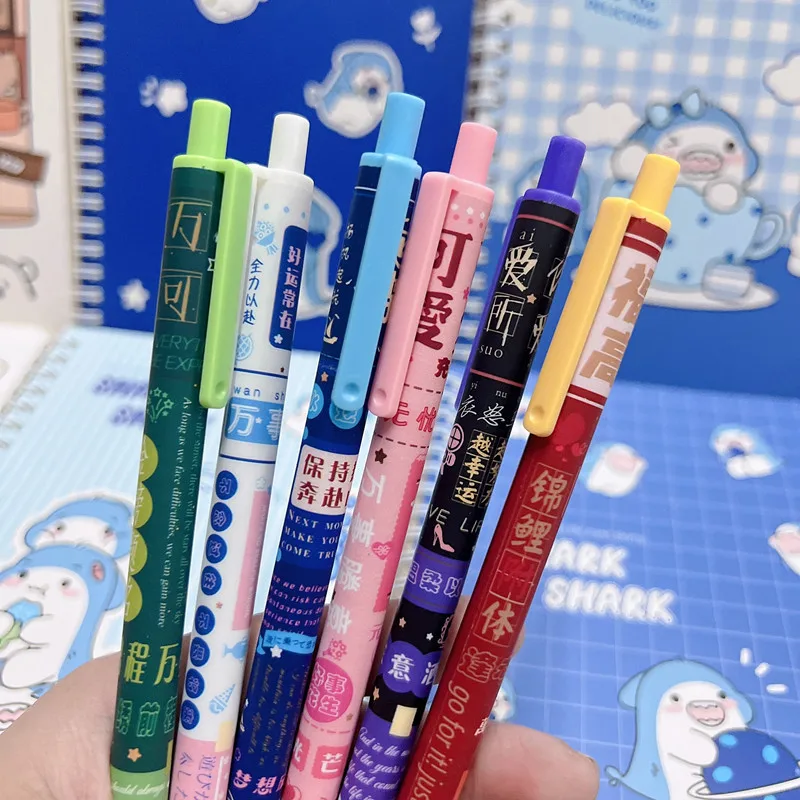 TULX šolske potrebščine za umetnost srčkan gel peresa korejski tiskovine srčkan pero mirovanju peresa srčkan tiskovine nazaj v šolo