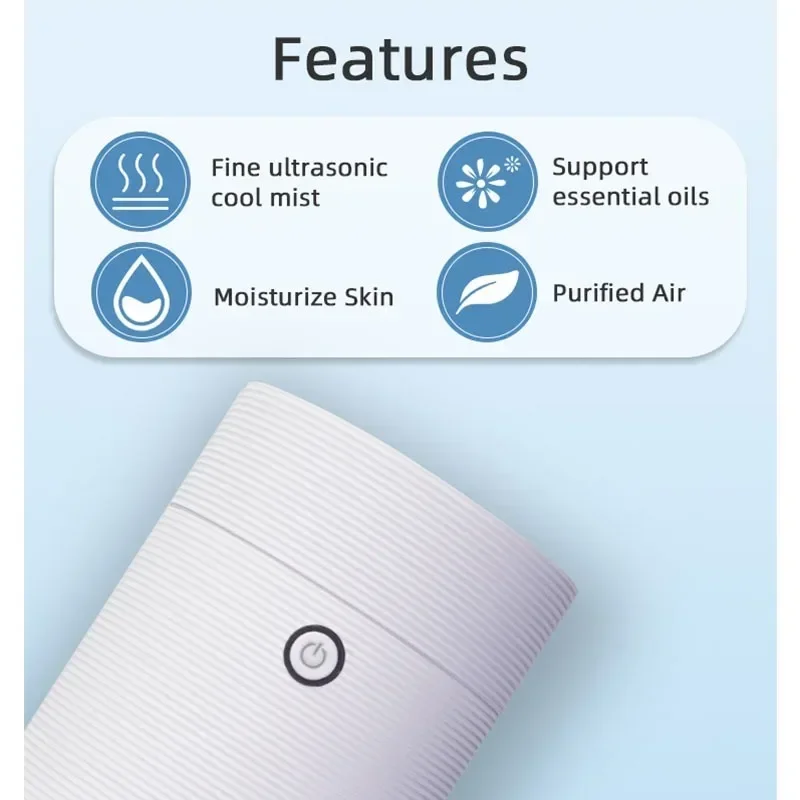 USB Mini Kul Megle Vlažilnik Prenosni Avto Eterično Olje Difuzor Aromo Difuzor Ultrazvočno Aromaterapija osvežilcev Zraka Domov
