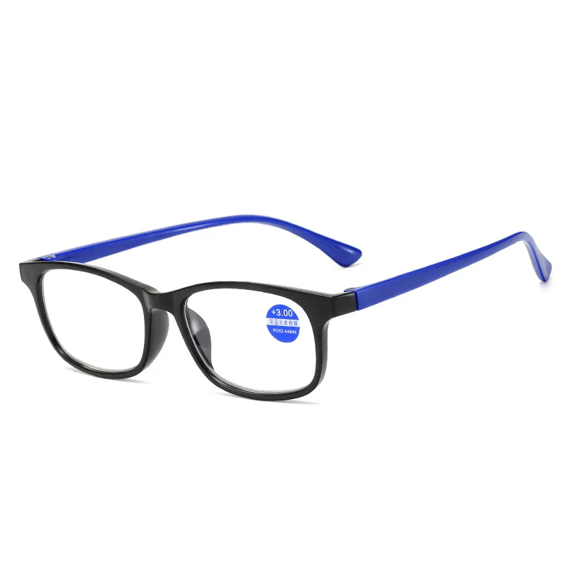 VCKA TR90 Ultralahkih Anti Blue-Ray Obravnavi Očala Kvadratnih Anti Modra Svetloba Presbyopic Daljnovidnost Očala Bralci +1.0 +4.0