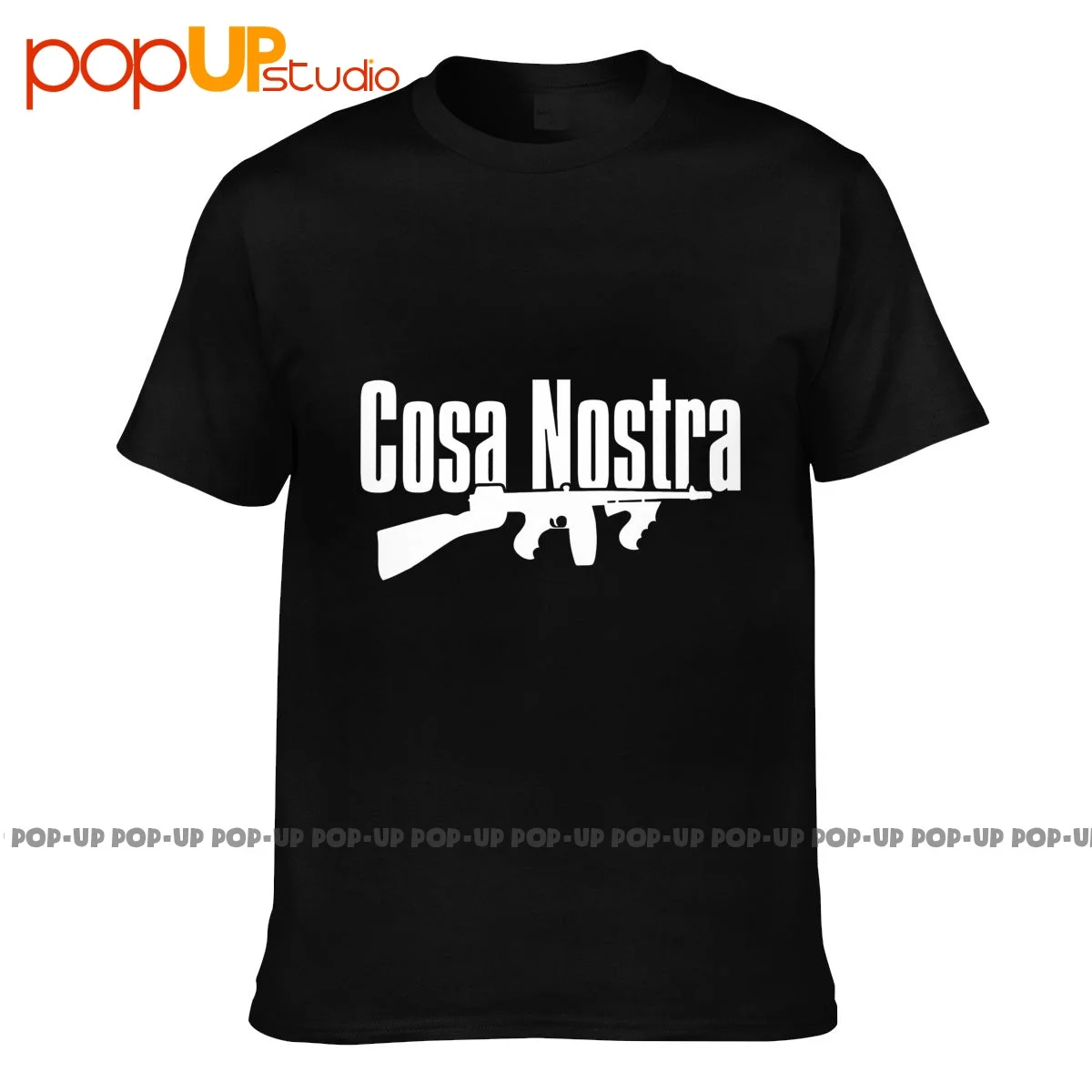 Vrh Cosa Nostra Mafije Gangster Boter T-shirt Edinstveno Klasičnih Visoko Kakovost Tee Majica
